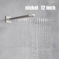 Nickel 12 inch