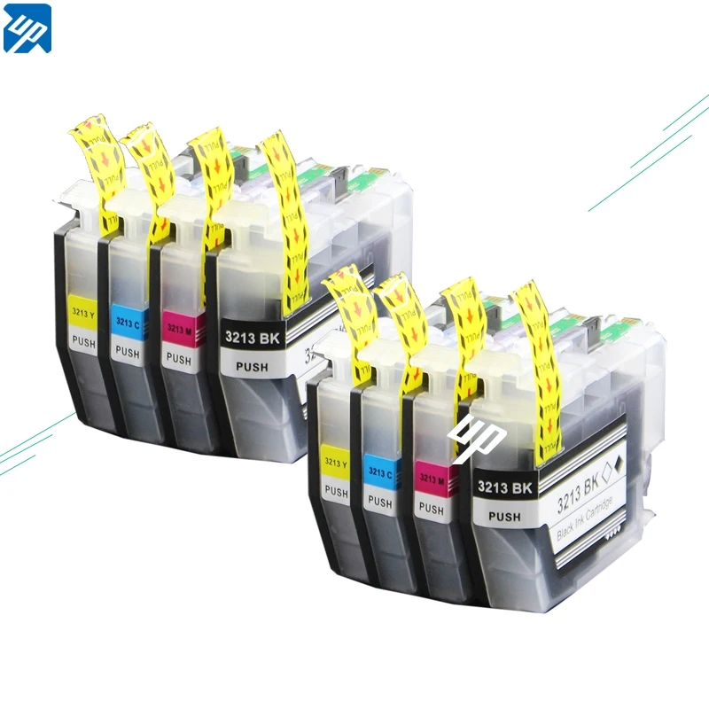 8PK LC3211 LC3213 Ink Cartridgefor Brothe DCP-J772DW DCP-J774DW MFC-J890DW J895DW J772DW J774DW J890 J572 J491 printer
