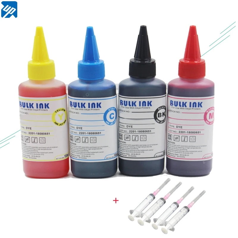 4 x 100ml UV dye ink refill ink For LC3211 LC3213 suit for Brother DCP-J772DW DCP-J774DW MFC-J890DW MFC-J895DW