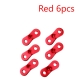 Red 6Pcs