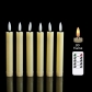 16 cm beige candles