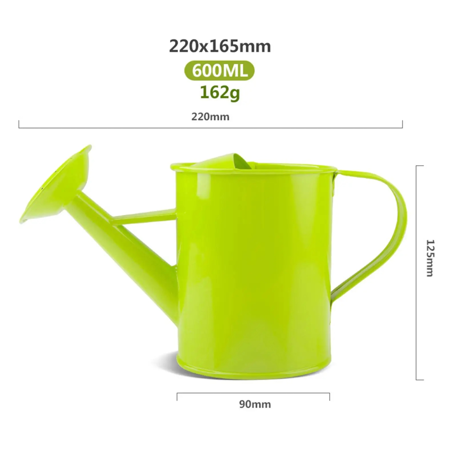 Watering Pot Garden Watering Can Sprinkler Head Modern Leakproof Garden Water Pot for Office Lawn Flower Indoor Outdoor