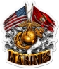 2x Marine Corps 4in