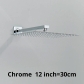 Chrome 12 inch