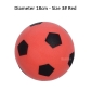 18cm-Red Football