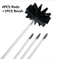 4pcs rod and 1 brush