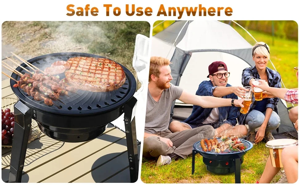 Camping Barbecue Grill, Korean BBQ Grill