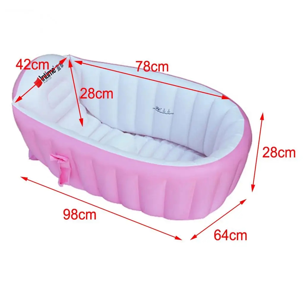 Inflatable Family Swimming Pool Portable Bathing Bath Tub for Kid Newborn Infant Garden Water Game Play