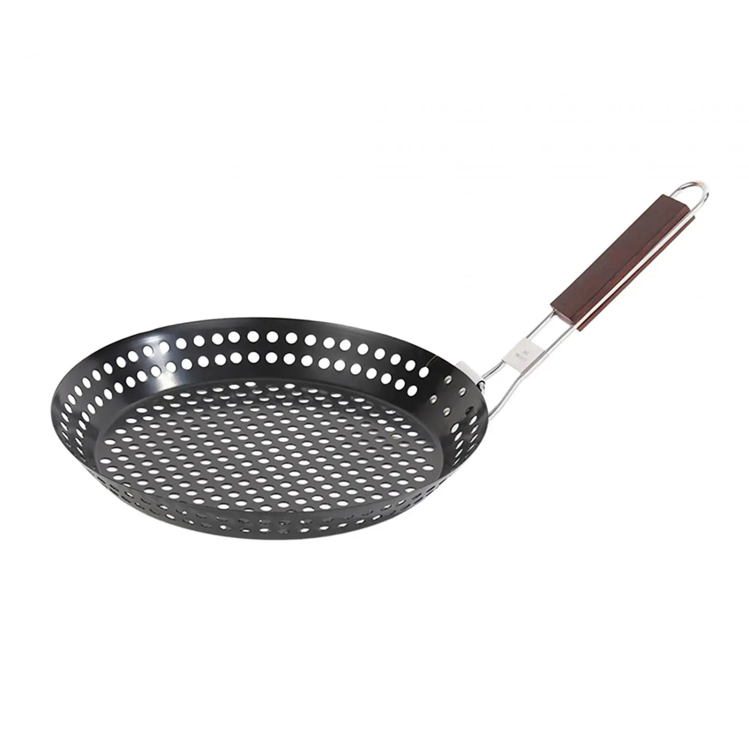 Grilling Skillet Round BBQ Griddle Roasting Cooking Outdoor Pan for Kitchen Utensils Outdoor Indoor Cooking Backpacking Home