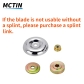 Blade pressure plate