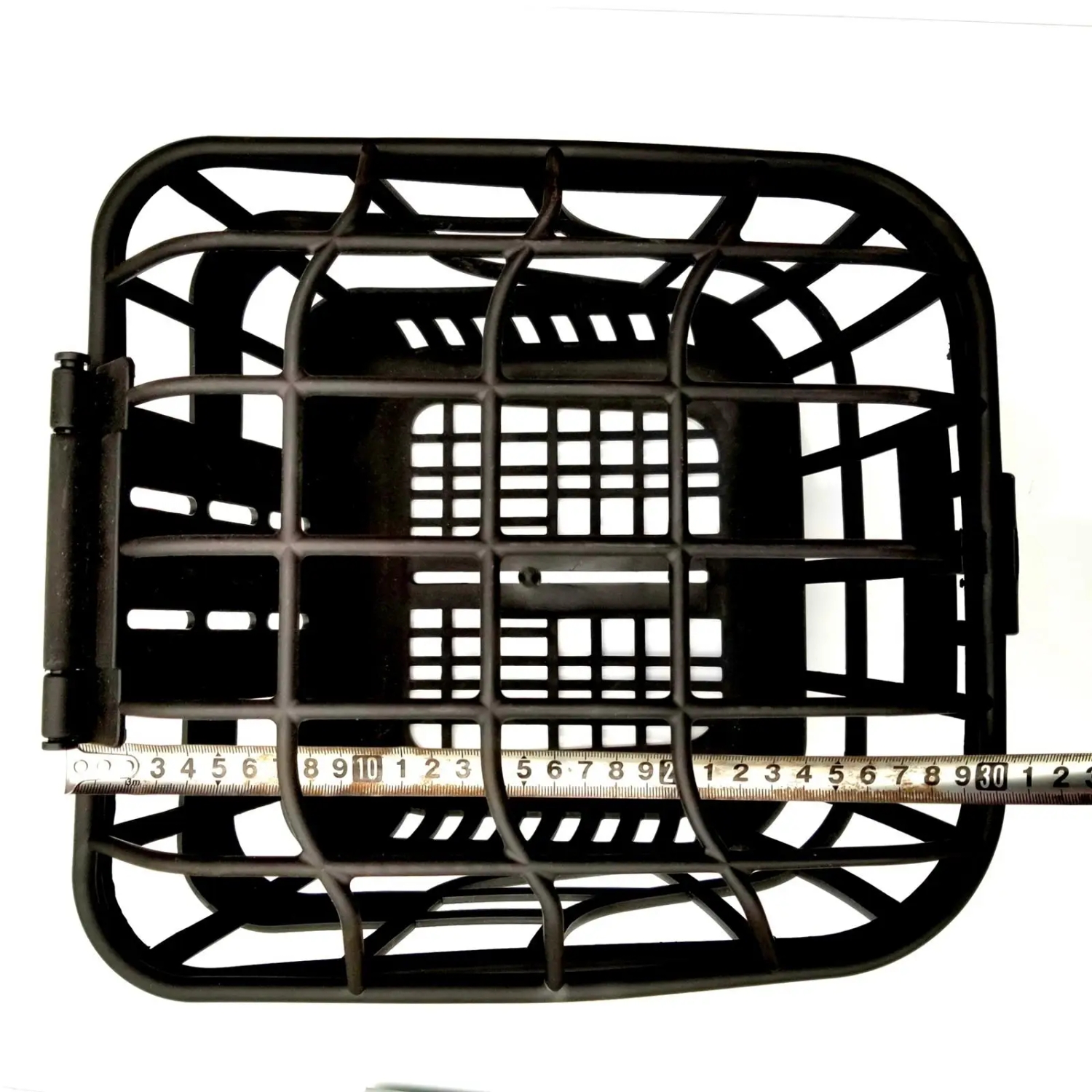 Front Bike Basket with Lid - Rust Easy Installation on Front Handlebar - Bike Basket Bag Rack for Mountain Bike Accessories