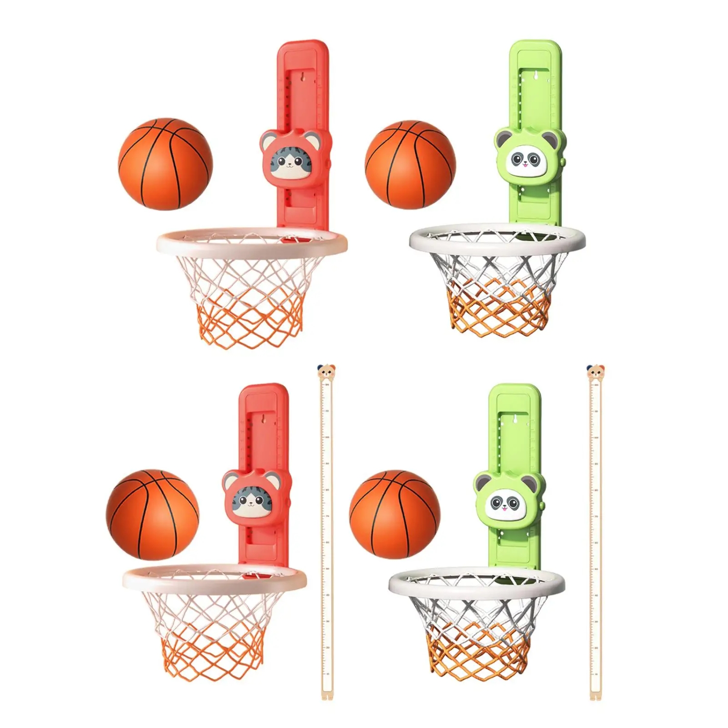 Kids Basketball Hoop Touch High Jump Counter Fitness Growth Movement Toys Jump