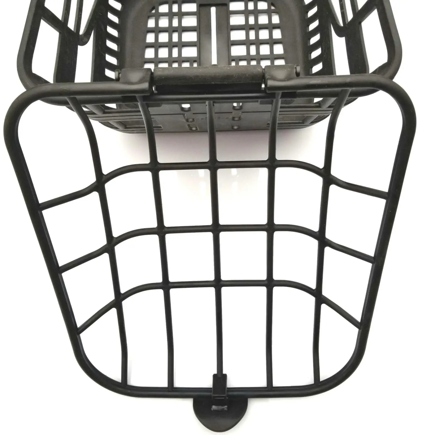 Front Bike Basket with Lid - Rust Easy Installation on Front Handlebar - Bike Basket Bag Rack for Mountain Bike Accessories