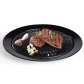 Round barbecue plate