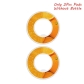 Orange Pods-2pcs