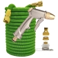 Green hose with gun