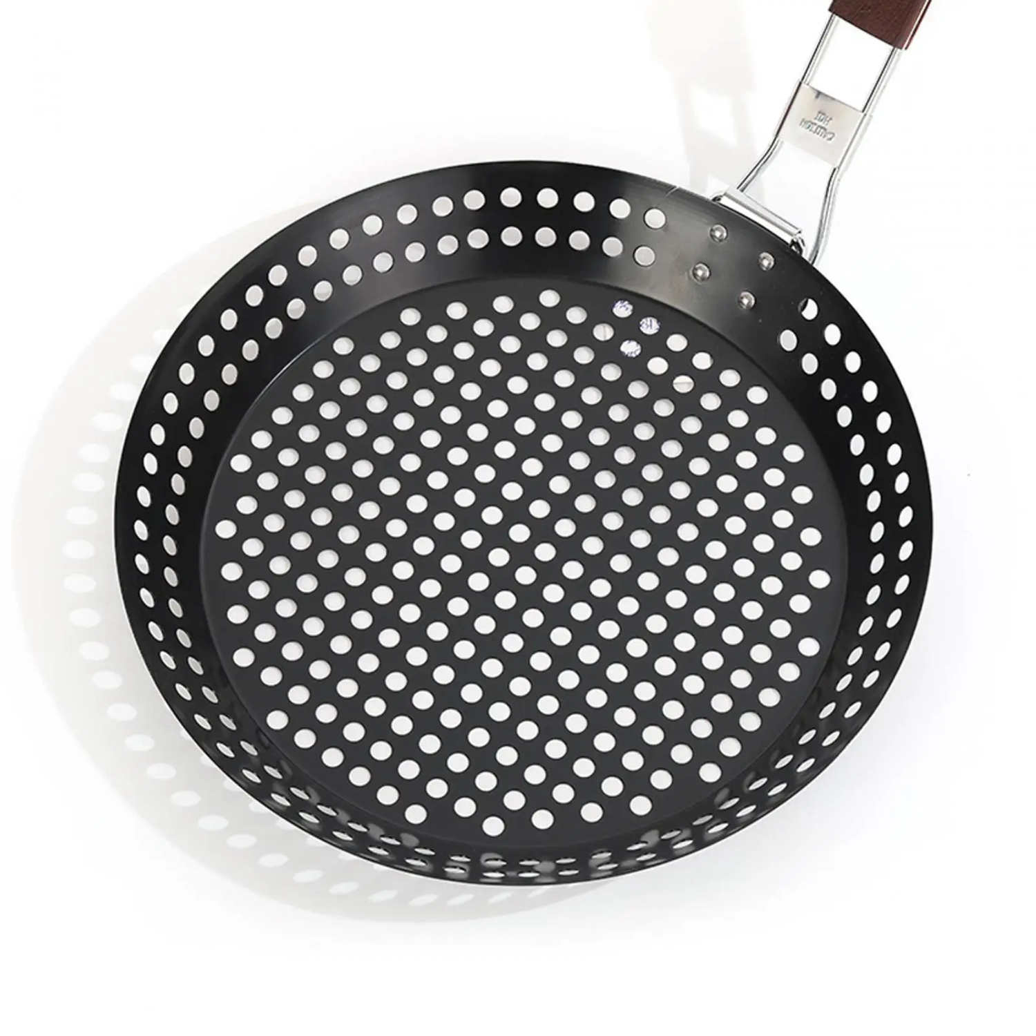 Grilling Skillet Round BBQ Griddle Roasting Cooking Outdoor Pan for Kitchen Utensils Outdoor Indoor Cooking Backpacking Home