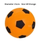 21cm-Orange Football