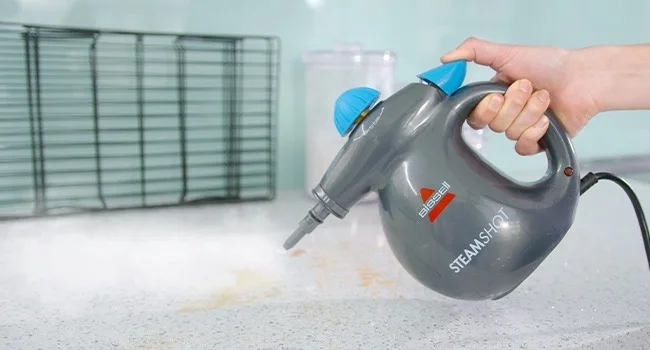 steam shot cleaner sanitization