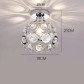 Silver ceiling light