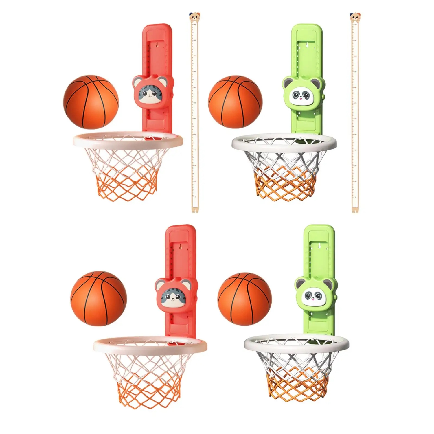 Kids Basketball Hoop Touch High Jump Counter Fitness Growth Movement Toys Jump