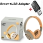 Brown With Adapter