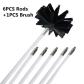 6pcs rod and 1 brush