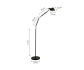 Floor Lamp Black S