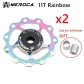 2pcs 11T Rainbow