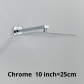 Chrome 10 inch