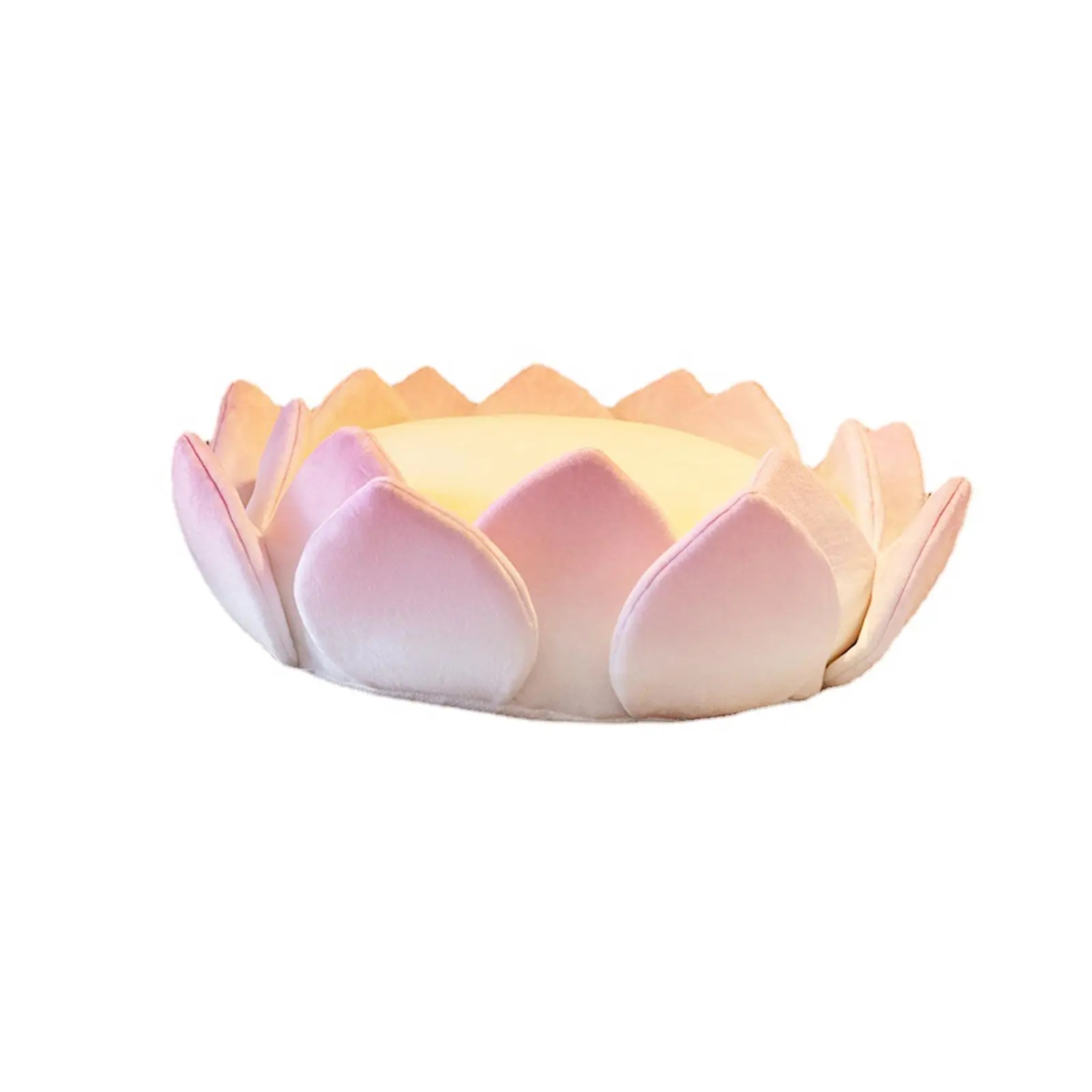 Lotus Flower Shaped Cushion Detachable Floor Pillow Floor Seating Cushion Meditation Cushion for Party Sofa Sitting Yoga