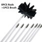 8pcs rod and 1brush