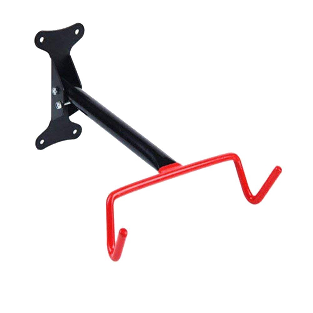 Bike Wall Mount Rack Hook Hanger Room Indoor Bike Holder Folding Flip Up Rack Bike Rubber Coated Hanger Space Saving