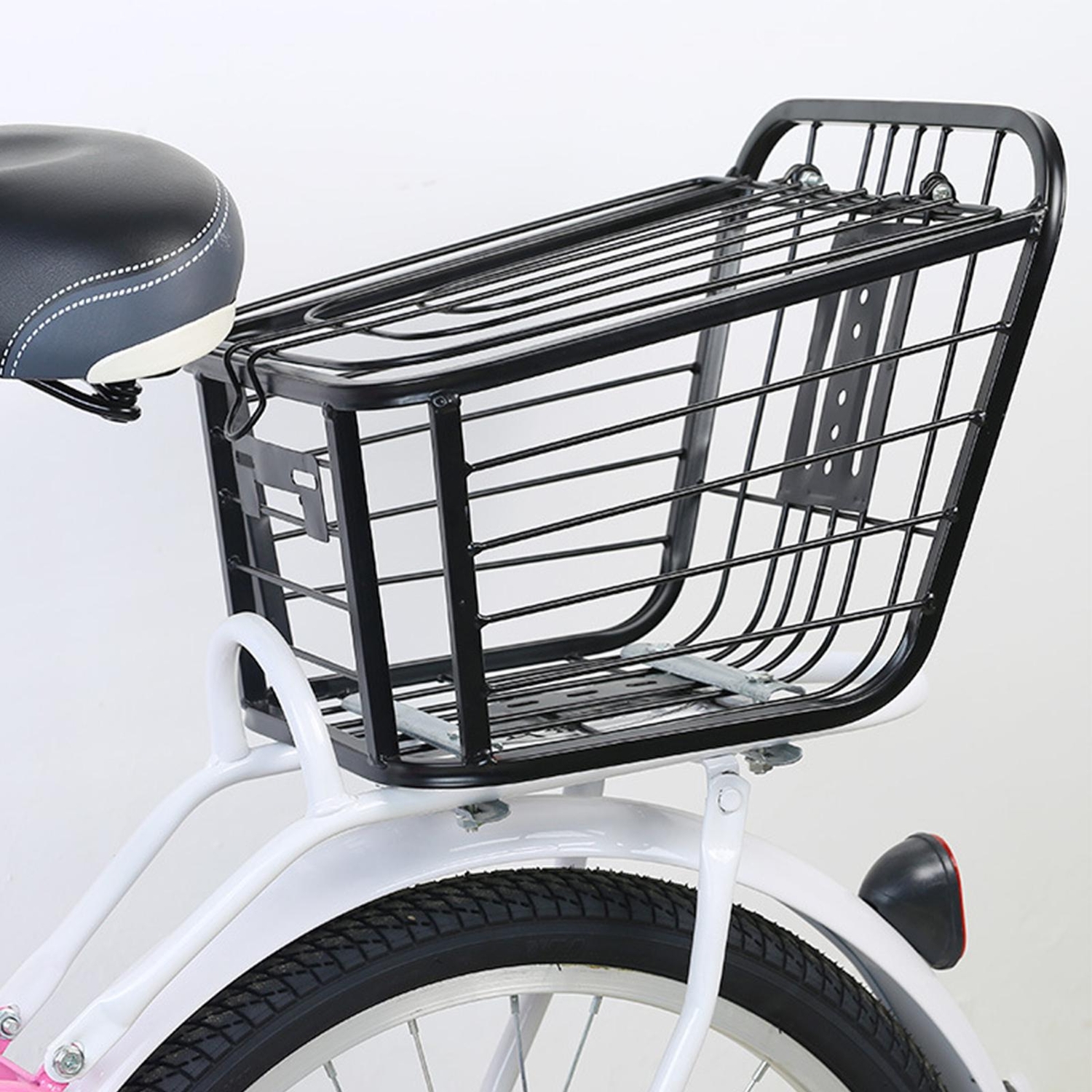 Bike Basket Durable Sundries Organizer Detachable Riding for Scooter