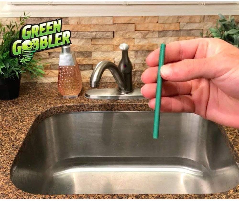 Green Gobbler BIO-FLOW Drain Strips - 24 Strips | Drain Cleaner & Deodorizer Drain Sticks