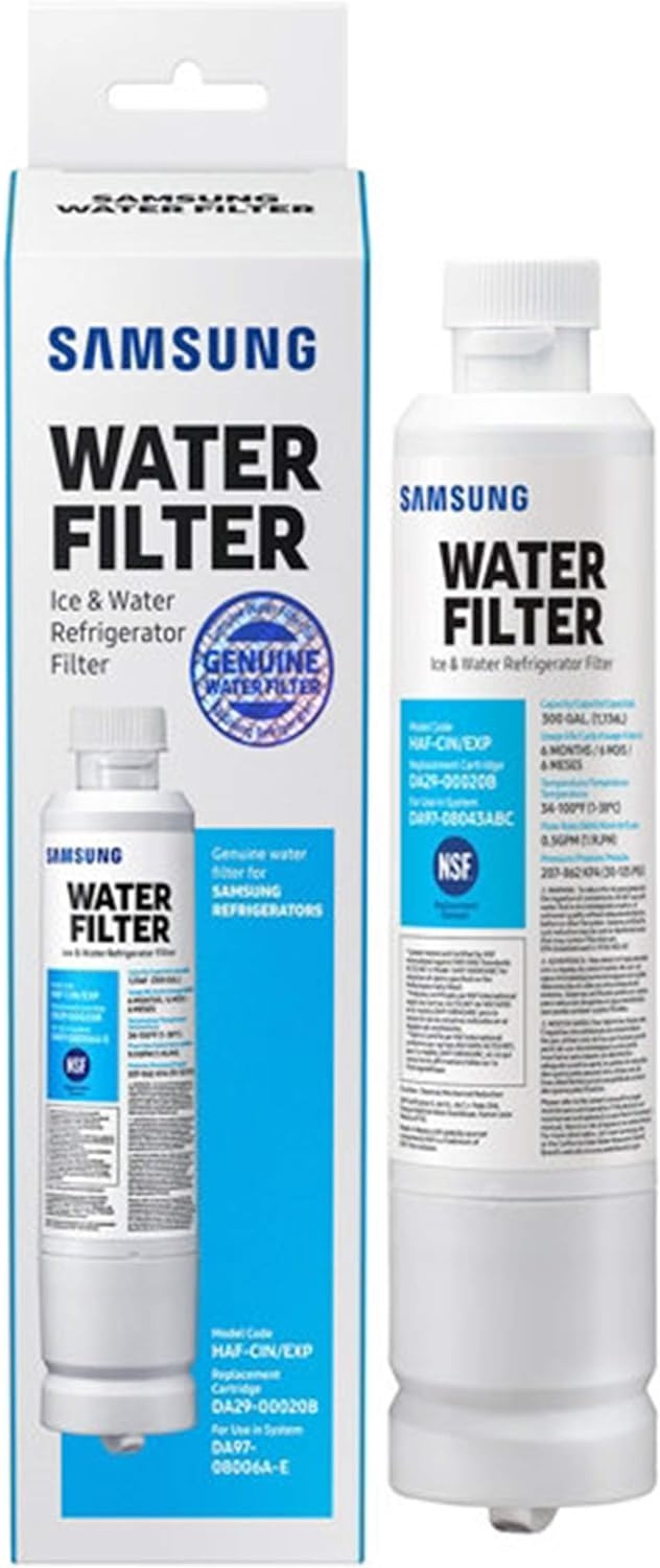 Samsung Da29-00020b-1P Refrigerator Water Filter 1 Pack (Packaging may vary)