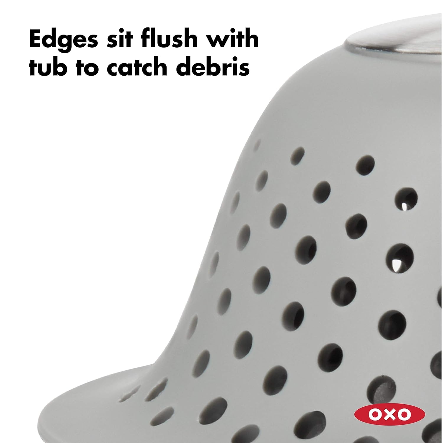 OXO Good Grips Silicone Drain Protector for Pop-Up & Regular Drains