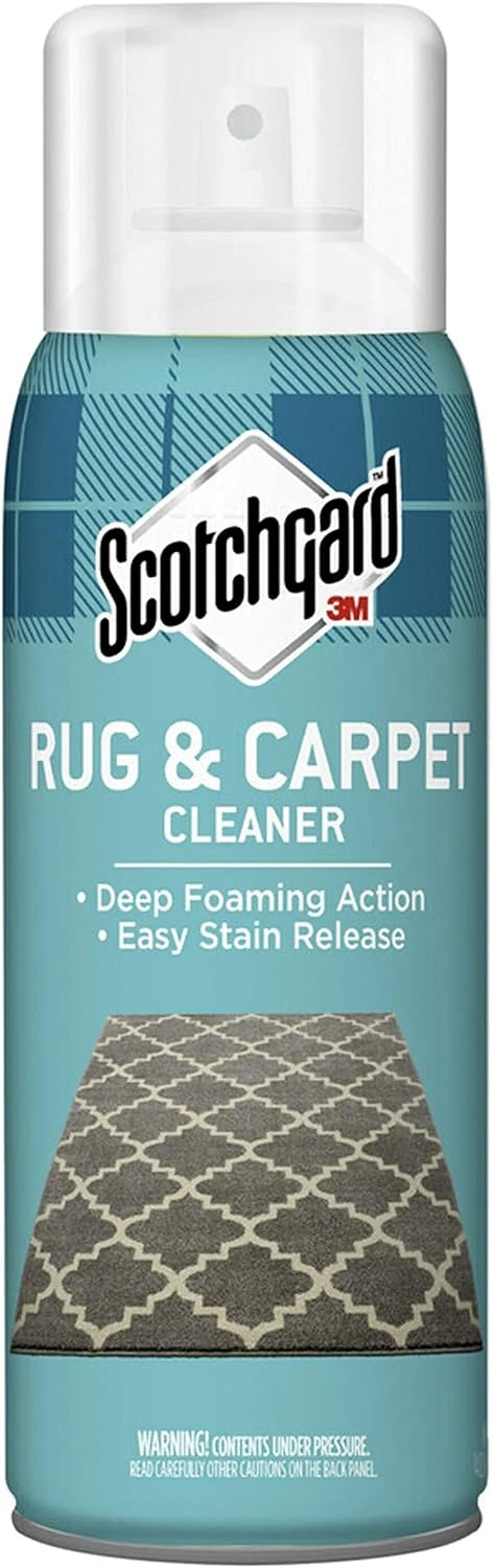 Scotchgard 410716 Fabric & Carpet Cleaner Deep Foaming Action Anti-Stain Protection, 16.5 Oz, 16 Fl Oz