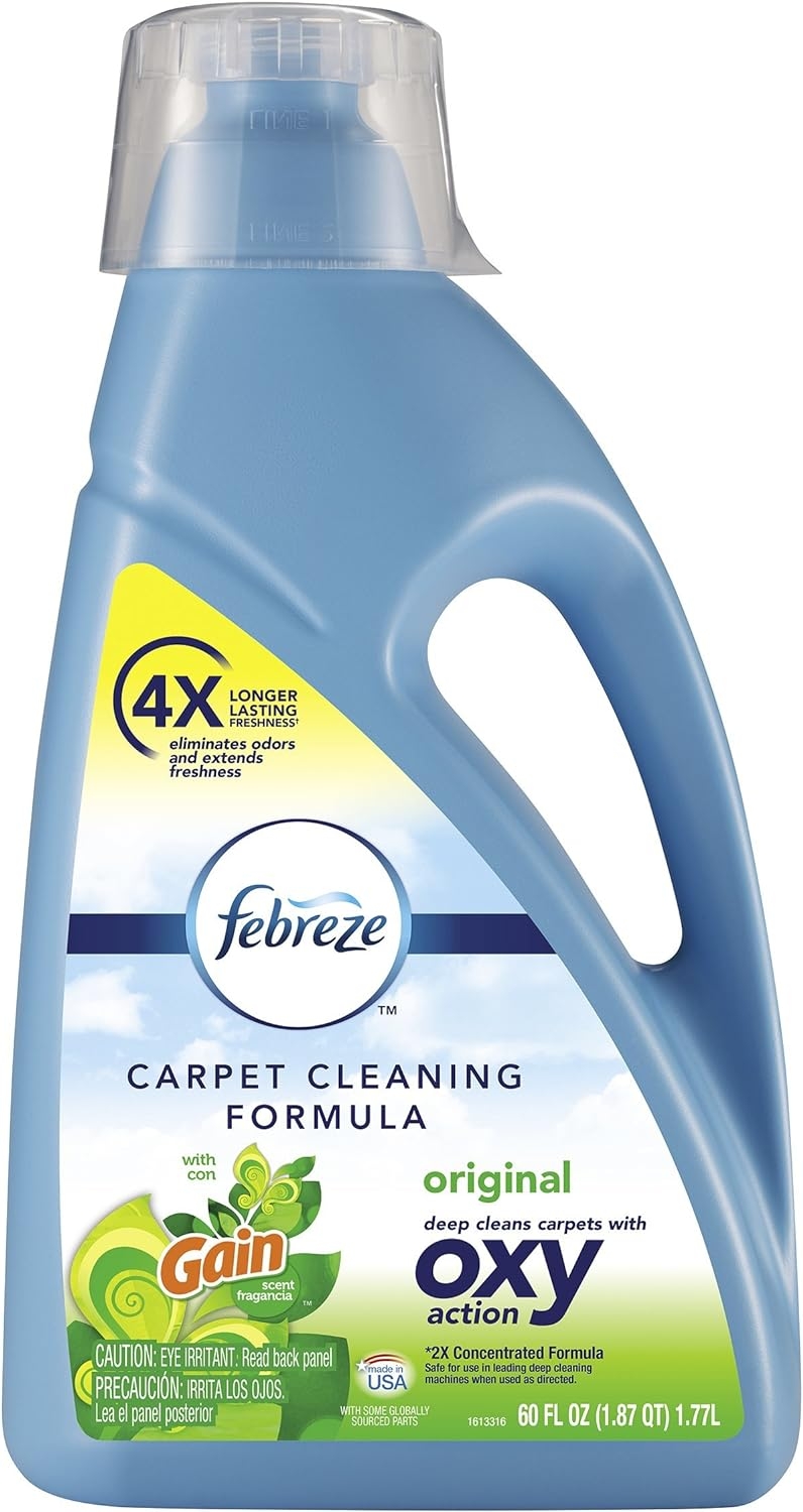 Bissell Febreze with Gain Carpet Cleaner, 60 oz. Full Size Machine Formula