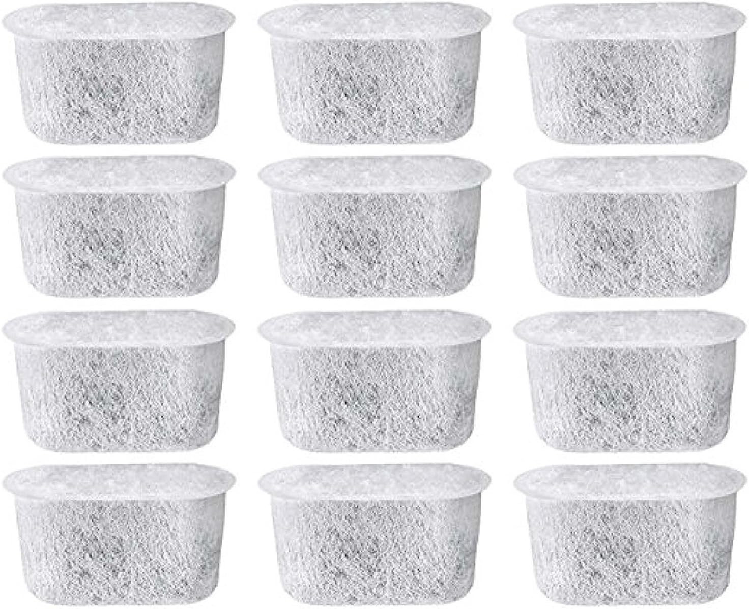 Everyday DCCF-12 Replacement Charcoal Water Filters for Cuisinart Coffee Makers, 12-Pack