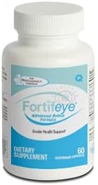Fortifeye Advanced Retina Formula Formerly Fortifeye AREDS2 Plus with Resveratrol and Astaxanthin (60 Vegetarian Capsules)
