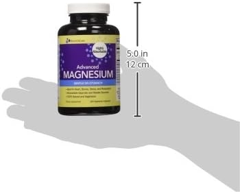 InnovixLabs Advanced Magnesium, High Absorption Magnesium Glycinate & Magnesium Malate, Highly Bioavailable Chelated Magnesium, 210 mg per Serving, Soy & Gluten-Free, Non-GMO & Vegan, 150 Capsules