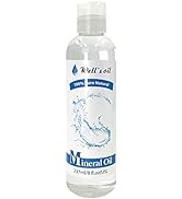 Well's 100% Mineral Oil 8 fl oz, Pure & Undiluted, No Additives, No Fragrance, Ear Wax Cleaning, ...
