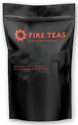 FIRE TEAS Activated Charcoal & Turmeric Powdered Mix - Absorbs Toxins, Organic, Made in The USA