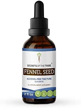 Fennel Seed Tincture Alcohol-Free Extract, Organic Fennel (Foeniculum vulgare) Dried Seed (2 FL OZ)