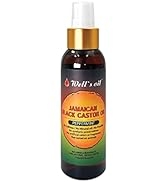 Well's Jamaican Black Castor Oil Spray (Peppermint) 4oz Increase Hair Growth Thicken Hair Prevent...