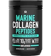 Sports Research Marine Collagen Peptides Powder - Sourced from Wild-Caught Fish, Pescatarian Frie...
