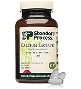Standard Process Calcium Lactate - Immune Support and Bone Strength - Bone Health and Muscle Supp...