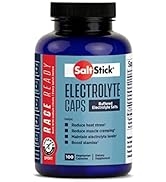SaltStick Race Ready Caps, Informed Sport Certified Electrolyte Replacement Capsules with Sodium ...