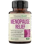 Menopause Support for Women with Black Cohosh, Sage & Phytoestrogen - Supplement for Hot Flash Re...